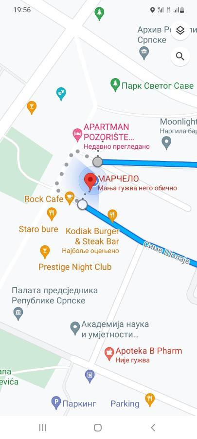 Apartman Pozoriste Penthaus Banja Luka Eksteriør bilde